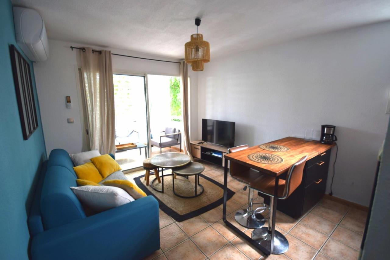 Appartement La Bulle Bleue - Coeur De St Gilles Les Bains à Filaos Extérieur photo