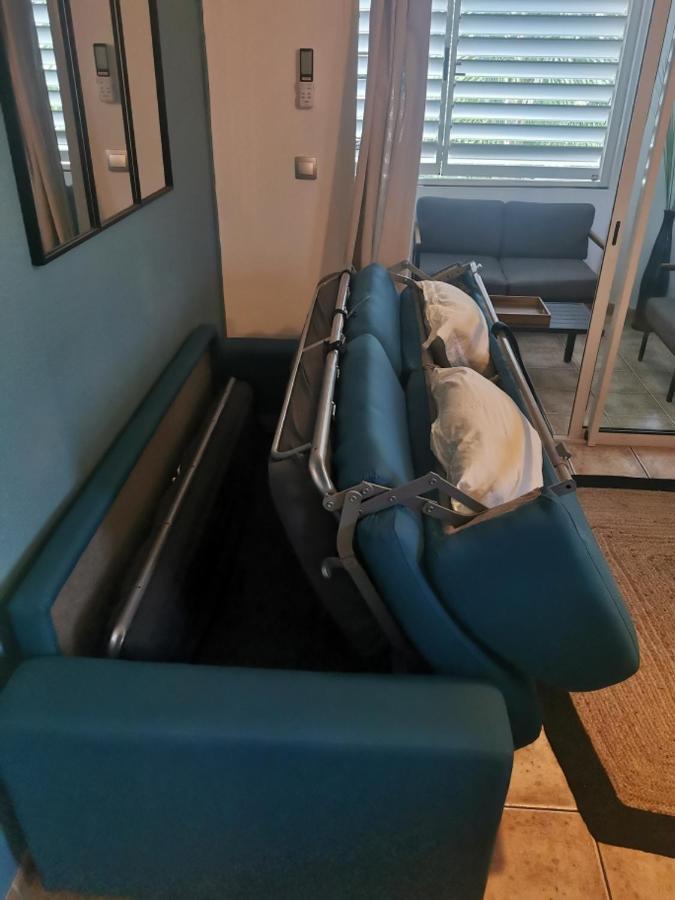 Appartement La Bulle Bleue - Coeur De St Gilles Les Bains à Filaos Extérieur photo